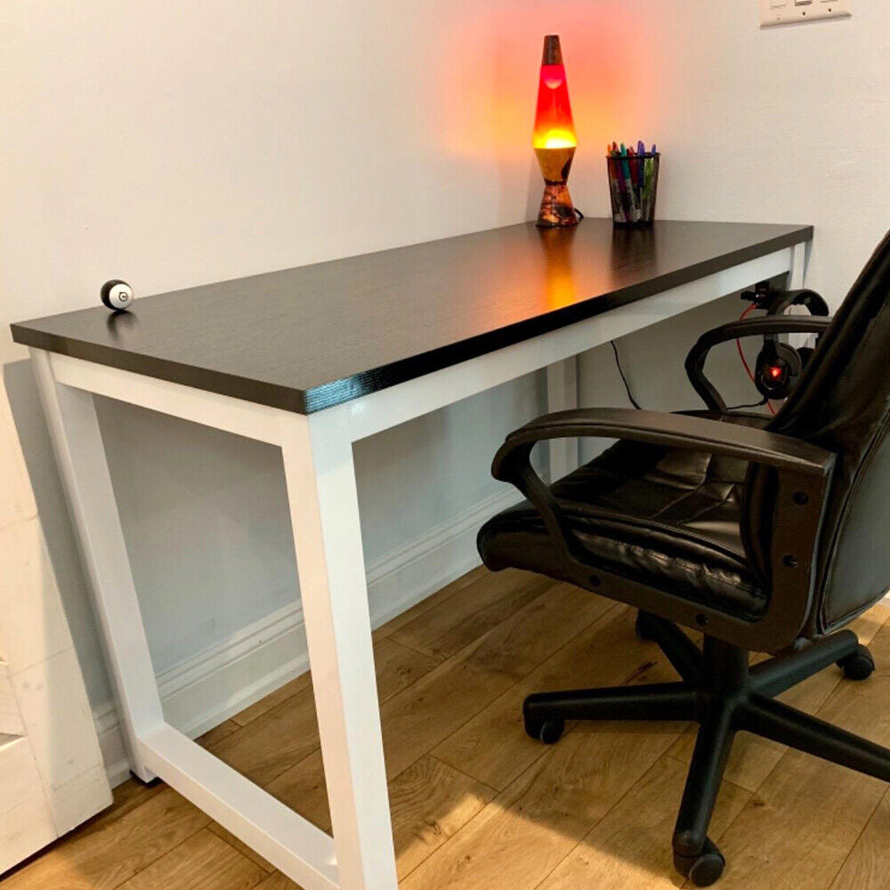COMPUTER DESK WRITING STUDY GAMING PC LAPTOP TABLE WORKSTATION HOME FURNITURE