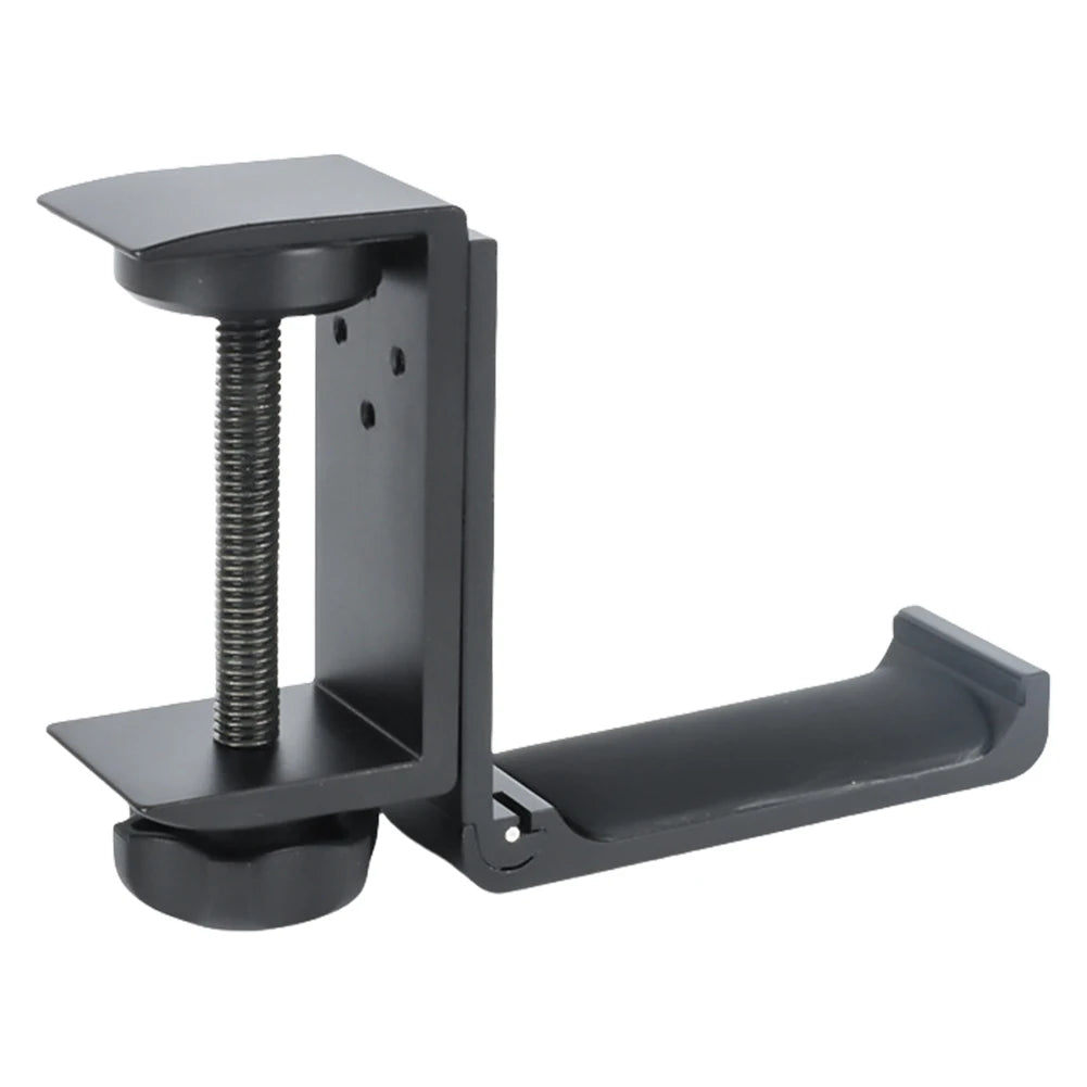 Under Desk Earphone Stand with Adjustable Clamp Metal Earphone Hanger Gaming Headset Holder for Gaming PC Accessories