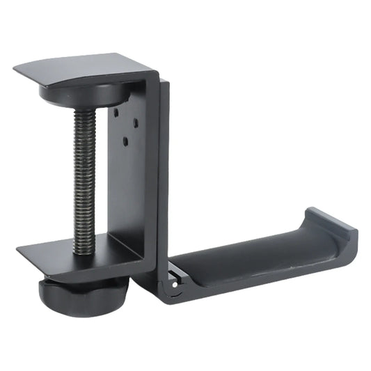Under Desk Earphone Stand with Adjustable Clamp Metal Earphone Hanger Gaming Headset Holder for Gaming PC Accessories