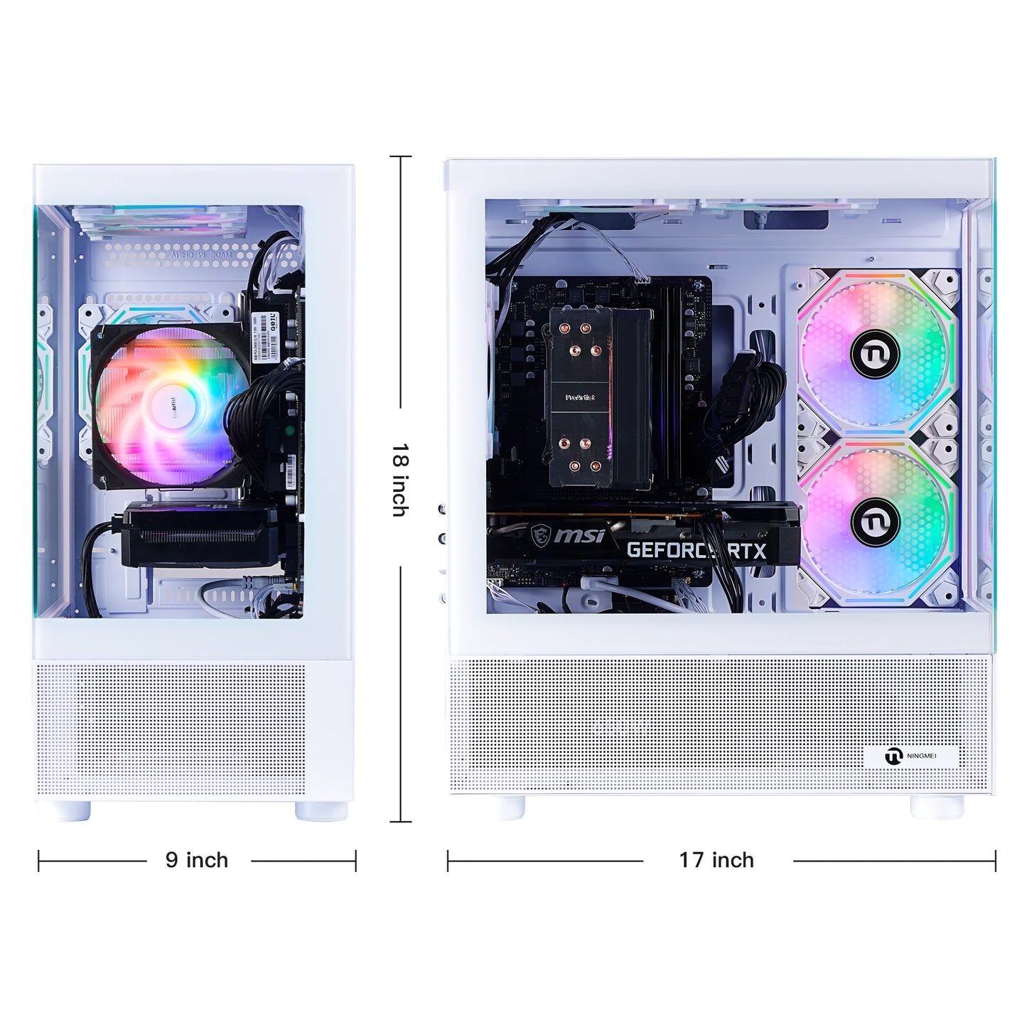 Lumishore Gaming PC AMD Ryzen 5 5500 Geforce GTX 1660 Super 16 GB RAM 1TB SSD Windows 11 PC Gaming