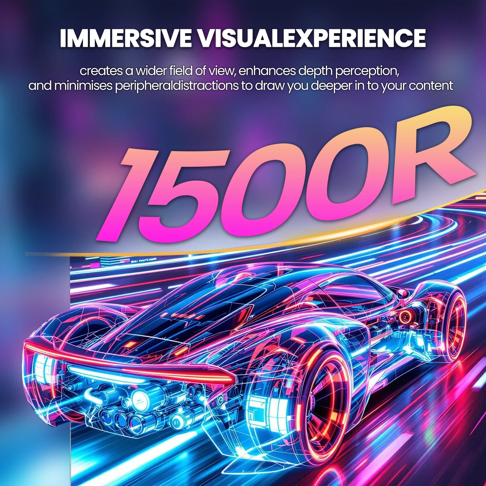 32 Inch 4K Curved Gaming Monitor, UHD 160Hz Monitor, 1500R, Freesync 120% Srgb, 1.07B Color Depth, with HDMI /DP and Built-In Speaker, Support Wall Mount-