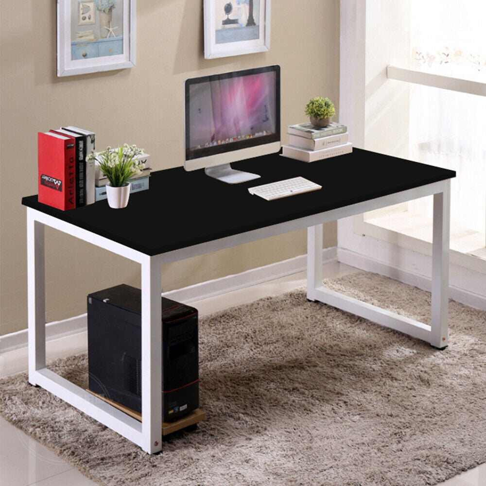 COMPUTER DESK WRITING STUDY GAMING PC LAPTOP TABLE WORKSTATION HOME FURNITURE