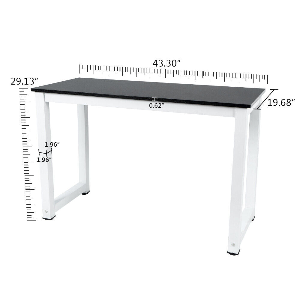 COMPUTER DESK WRITING STUDY GAMING PC LAPTOP TABLE WORKSTATION HOME FURNITURE
