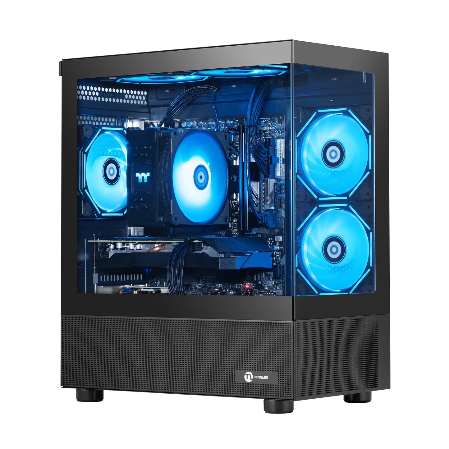 Gaming PC AMD Ryzen 7 9700X NVIDIA RTX 5060 16GB RAM 1TB SSD Wifi PC Gaming Black